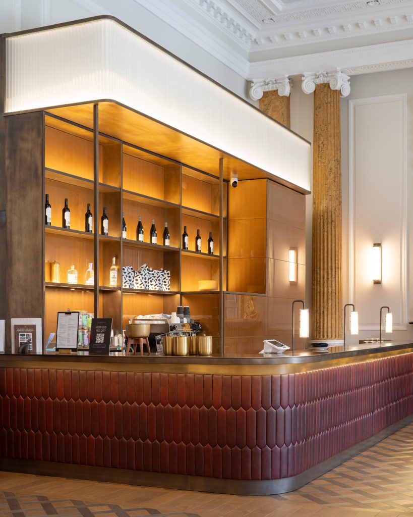 Bar counter at 78 St James's Street